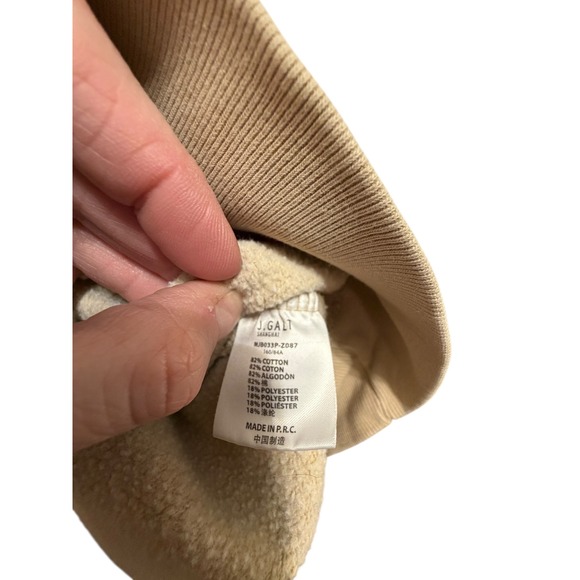 Barefoot Dreams CozyChic Lite Cardigan Style 905 Taupe Hooded Pockets - Picture 6 of 6